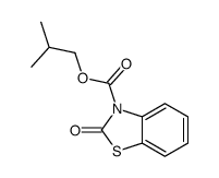 2-methylpropyl 2-oxo-1,3-benzothiazole-3-carboxylate Structure