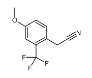 2-[4-methoxy-2-(trifluoromethyl)phenyl]acetonitrile图片