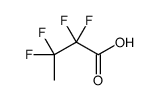 2,2,3,3-tetrafluorobutanoic acid结构式