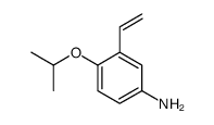 3-ethenyl-4-propan-2-yloxyaniline Structure