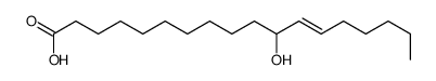 11-hydroxyoctadec-12-enoic acid结构式