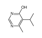 4-Hydroxy-5-isopropyl-6-methylpyrimidine结构式