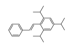 (E)-1,3,5-triisopropyl-2-styrylbenzene Structure