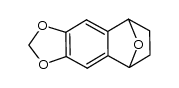 5,6,7,8-tetrahydro-5,8-epoxynaphtho[2,3-d][1,3]dioxole结构式