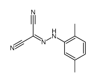 2-[(2,5-dimethylphenyl)hydrazinylidene]propanedinitrile Structure