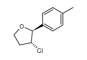 trans-3-chloro-2-p-tolylphenyltetrahydrofuran Structure