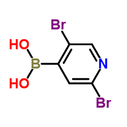 (2,5-二溴吡啶-4-基)硼酸图片