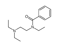 N-(2-Diethylaminoethyl)-N-ethyl-benzamide Structure