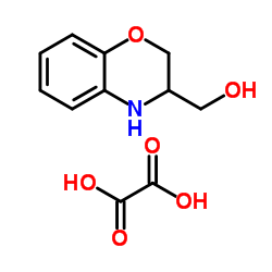 3,4-Dihydro-2H-1,4-benzoxazin-3-ylmethanol ethanedioate (1:1)结构式