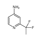 2-(1,1-difluoroethyl)pyridin-4-amine picture