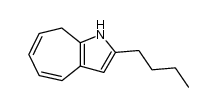 2-butyl-1,8-dihydrocyclohepta[b]pyrrole Structure