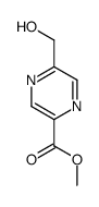 methyl 5-(hydroxymethyl)pyrazine-2-carboxylate structure