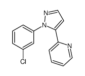 2-(1-(3-CHLOROPHENYL)-1H-PYRAZOL-5-YL)PYRIDINE picture