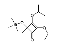 2,3-Diisopropoxy-4-methyl-4-(trimethylsiloxy)-cyclobut-2-en-1-one Structure