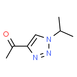 Ethanone, 1-[1-(1-methylethyl)-1H-1,2,3-triazol-4-yl]- (9CI) structure