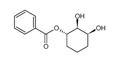 (1S,2S,3S)-2,3-dihydroxycyclohexylbenzoate Structure