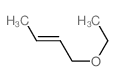 2-Butene, 1-ethoxy-,(2E)-结构式