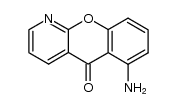 6-amino-5H-[1]benzopyrano[2,3-b]pyridin-5-one结构式