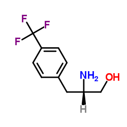 (S)-2-amino-3-(4-(trifluoromethyl)phenyl)propan-1-ol Structure