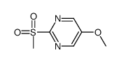 5-methoxy-2-methylsulfonylpyrimidine Structure