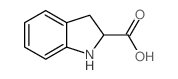 INDOLINE-2-CARBOXYLIC ACID Structure