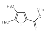 4,5-二甲基噻吩-2-羧酸甲酯结构式