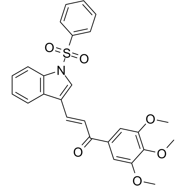 Tubulin inhibitor 23 Structure