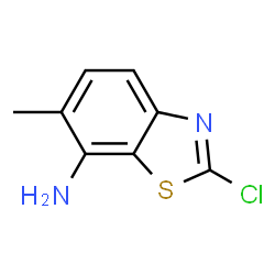 7-Benzothiazolamine,2-chloro-6-methyl-(9CI) structure