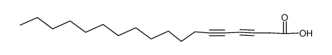 heptadeca-2,4-diyn-1-ol Structure