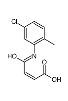 4-(5-CHLORO-2-METHYLANILINO)-4-OXOBUT-2-ENOIC ACID structure