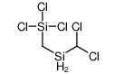 trichloro(dichloromethylsilylmethyl)silane Structure