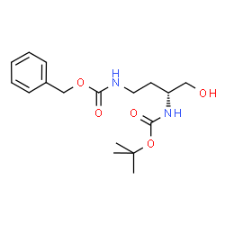 Boc-D-Dab(Z)(ol) structure