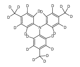 tri-p-tolylamine-d21结构式