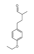 Benzenebutanal, 4-ethoxy-alpha-methyl- (9CI)结构式