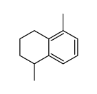 1,5-二甲基-1,2,3,4-四氢萘结构式