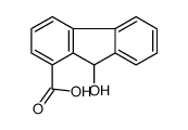 9-HYDROXY-1-FLUORENECARBOXYLIC ACID)结构式