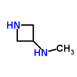 N-甲基-3-氮杂啶胺结构式