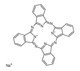 29H,31H-phthalocyanine结构式