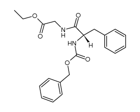 Cbz-Phe-Gly-Oet Structure