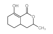 1H-2-Benzopyran-1-one,3,4,4a,5,6,7-hexahydro-8-hydroxy-3-methyl-, (3R,4aS)- picture