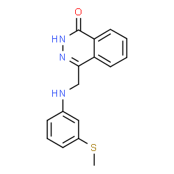 4-([3-(METHYLSULFANYL)ANILINO]METHYL)-1(2H)-PHTHALAZINONE picture