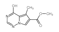 METHYL 5-METHYL-4-OXO-3,4-DIHYDROPYRROLO[2,1-F][1,2,4]TRIAZINE-6-CARBOXYLATE Structure