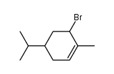 6-bromo-p-menth-1-ene Structure