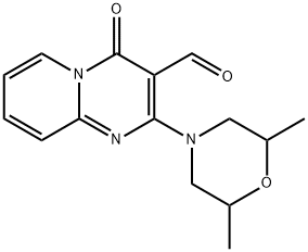 2-(2,6-dimethylmorpholin-4-yl)-4-oxo-4H-pyrido[1,2-a]pyrimidine-3-carbaldehyde图片