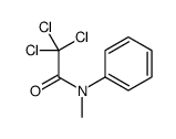 2,2,2-trichloro-N-methyl-N-phenylacetamide结构式