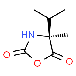 2,5-Oxazolidinedione,4-methyl-4-(1-methylethyl)-,(4S)-(9CI) structure