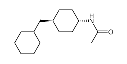 N-ACETYL-4-CYCLOHEXYLMETHYLCYCLOHEXYLAMINE结构式