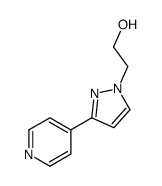 2-(3-(PYRIDIN-4-YL)-1H-PYRAZOL-1-YL)ETHANOL structure