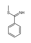 methyl benzenecarboximidothioate Structure