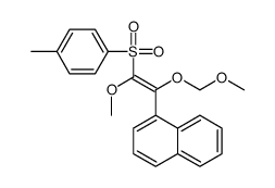 1-[(Z)-2-methoxy-1-(methoxymethoxy)-2-(4-methylphenyl)sulfonylethenyl]naphthalene Structure